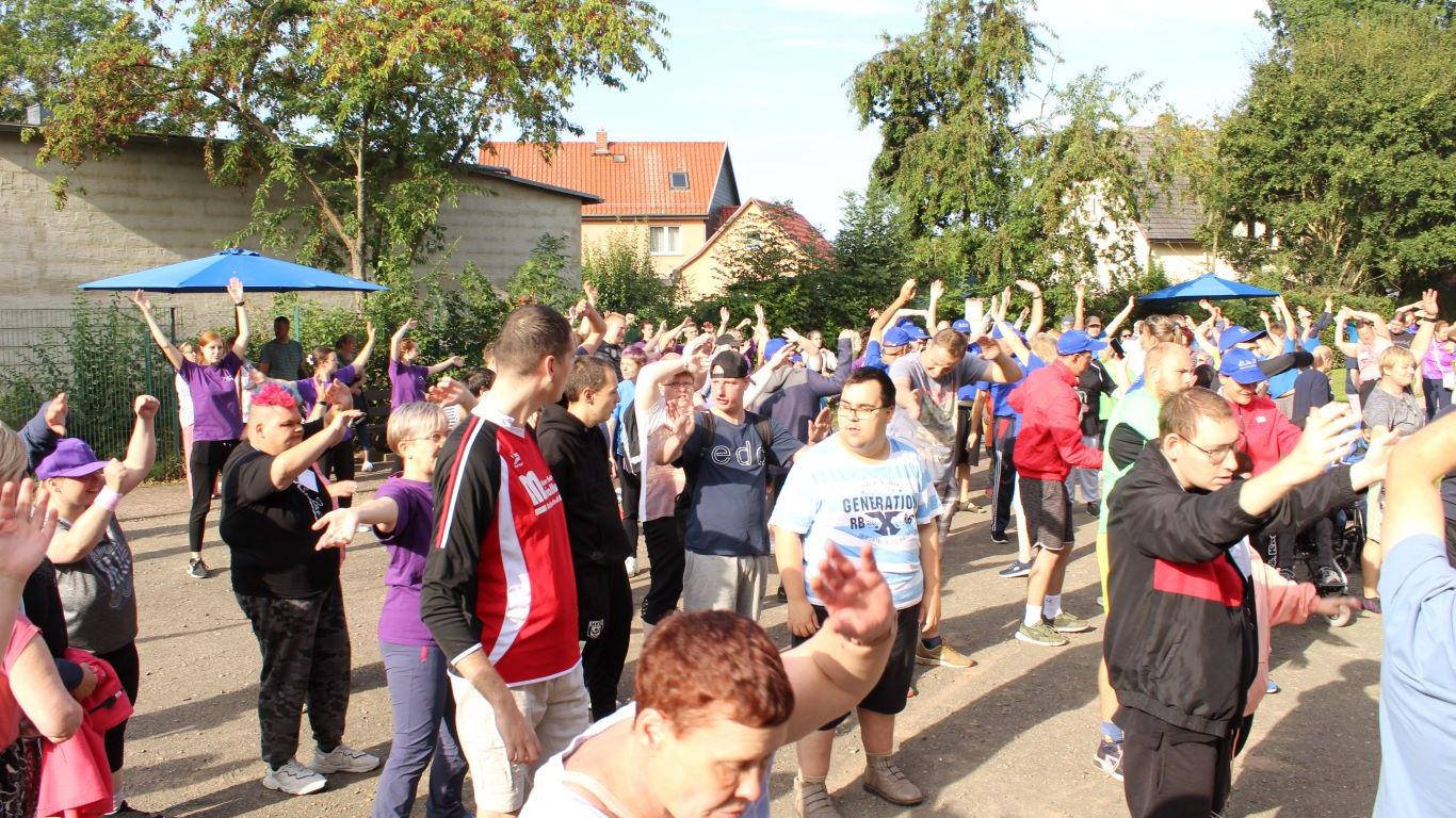 Sportfest - Aufwärmung