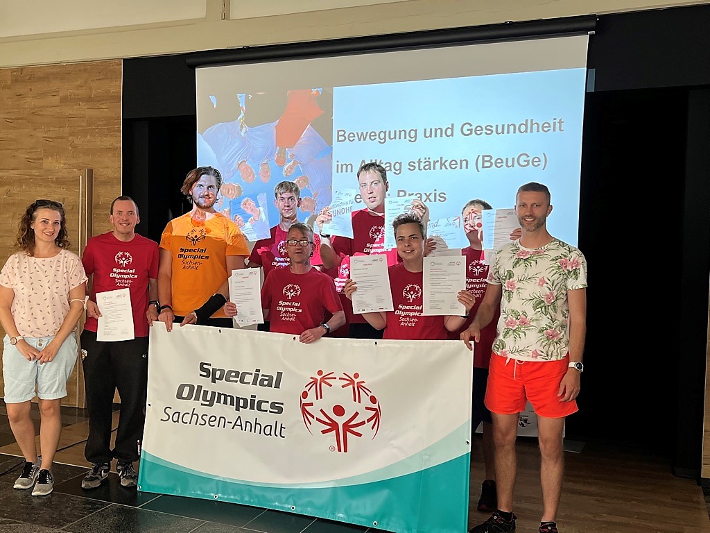 Schulung mit Special Olympics